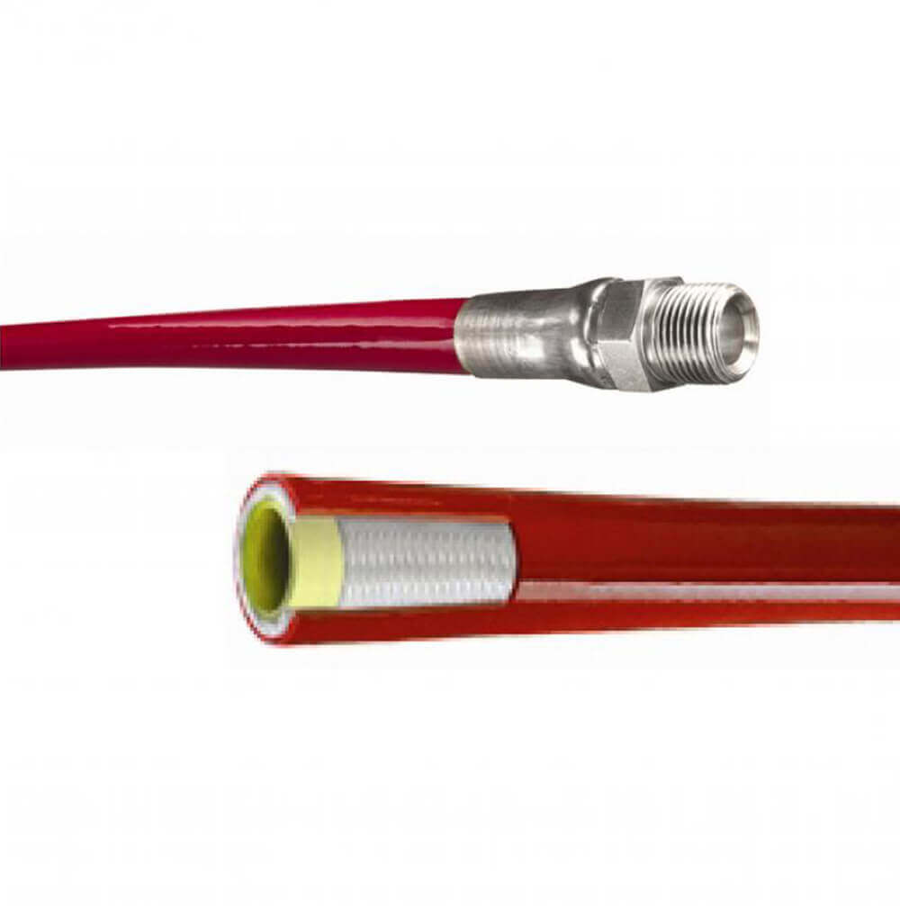 Piranha Sewer Hose Red