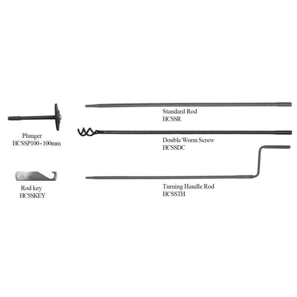 Coiled Spring Rods